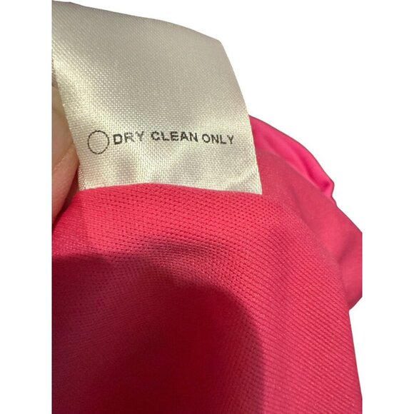 Strut & Bolt NWT Embroidered Tassel Vneck Pink White Maxi Dress Size Large - Picture 8 of 8